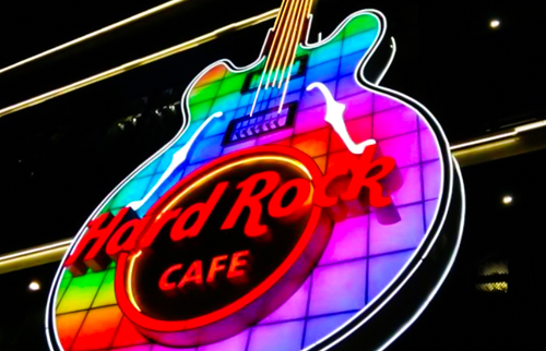 深圳Hard Rock 酒店LED發(fā)光字